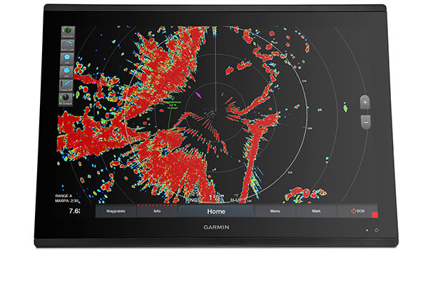 Radar GARMIN GMR Fantom 256 Åpen sort 96nm 125° Stråle 250W Bredbånd K100001235