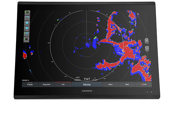 Radar GARMIN GMR Fantom 256 Åpen sort 96nm 125° Stråle 250W Bredbånd K100001235