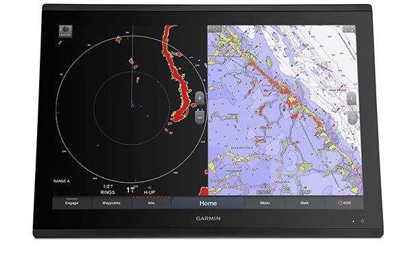 Radar GARMIN GMR Fantom 254 Åpen sort 96nm 18° Stråle 250W Bredbånd K100001234