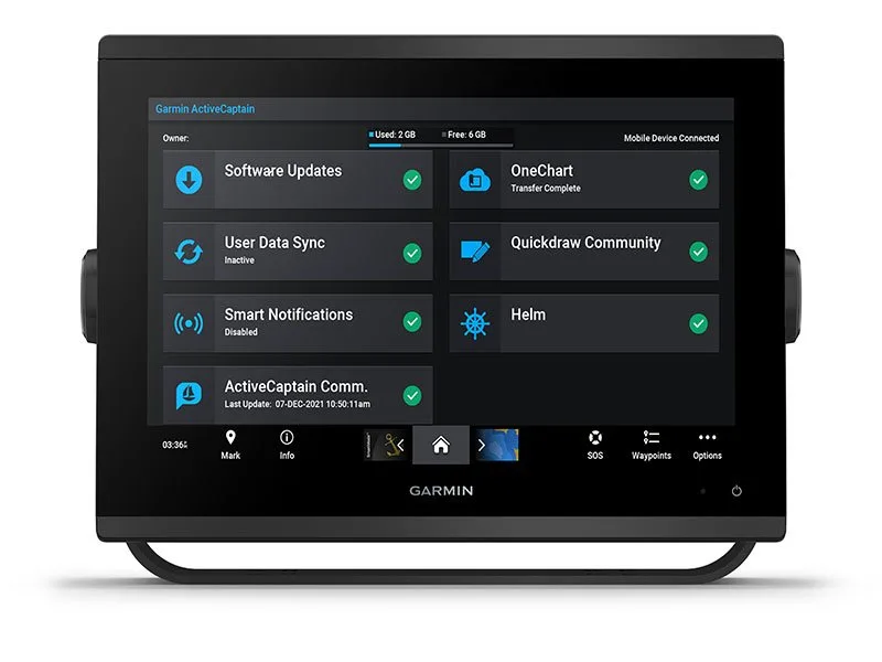 Device GARMIN GPSMAP 1223xsv Radarpakke med GMR™ 18 HD3radom 0100236752
