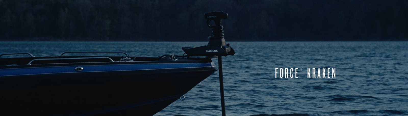 Baugmontert GARMIN Force Kraken trollingmotor Sort 48 122cm ferskvann GT56UHDTR 0100257330