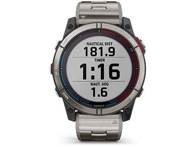 Seilklokke GARMIN Quatix 7X – Solar Edition Avansert maritim smartklokke 0100254161