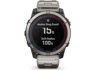 Seilklokke GARMIN Quatix 7X – Solar Edition Avansert maritim smartklokke 0100254161
