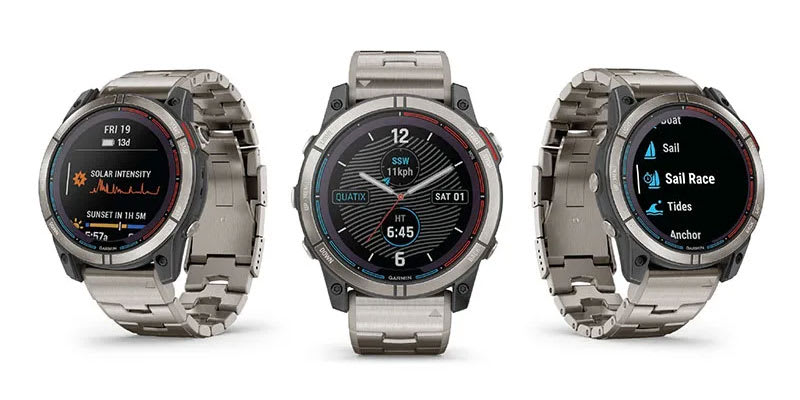 Seilklokke GARMIN Quatix 7X – Solar Edition Avansert maritim smartklokke 0100254161