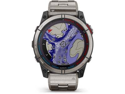Seilklokke GARMIN Quatix 7X – Solar Edition Avansert maritim smartklokke 0100254161