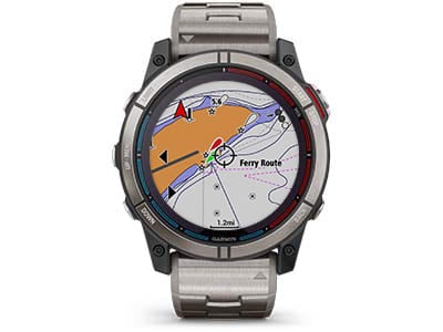 Seilklokke GARMIN Quatix 7X – Solar Edition Avansert maritim smartklokke 0100254161
