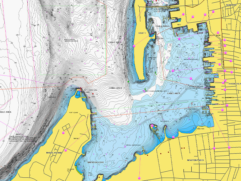 Navionics SørSkandinavia og NordTyskland Maritime kart 010C135340