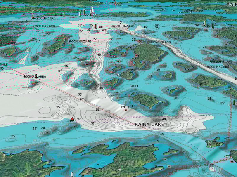 Navionics SørSkandinavia og NordTyskland Maritime kart 010C135340