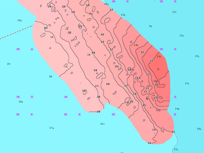 Navionics SørSkandinavia og NordTyskland Maritime kart 010C135340