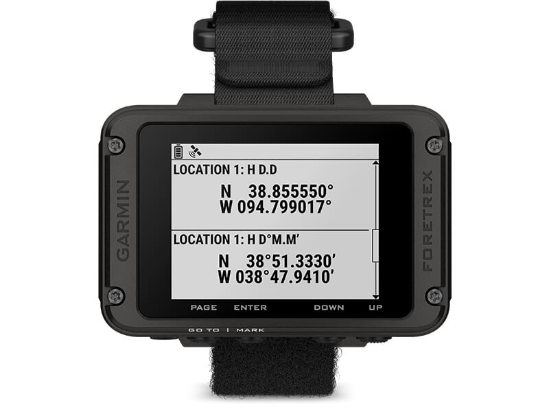 Device GARMIN Foretrex 801 GPS festes på håndleddet 0100275900