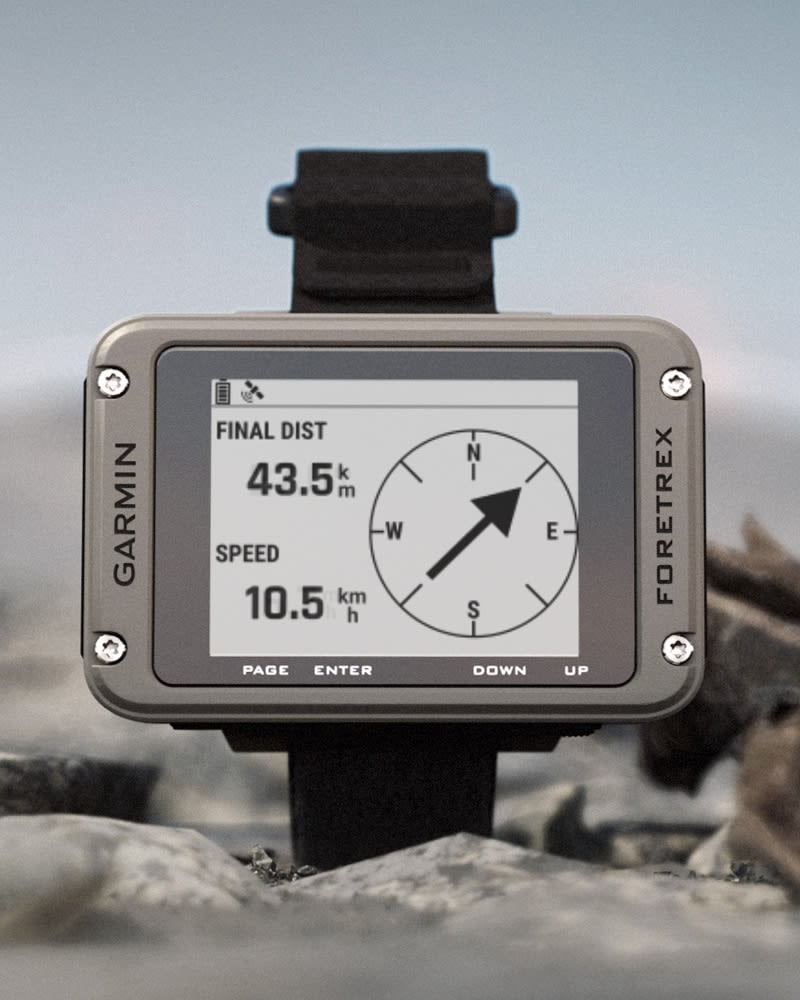 Device GARMIN Foretrex 801 GPS festes på håndleddet 0100275900