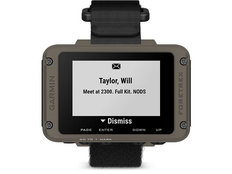 Device GARMIN Foretrex 901 Ballistic Edition GPS navigasjonsenhet for håndleddet 0100276000