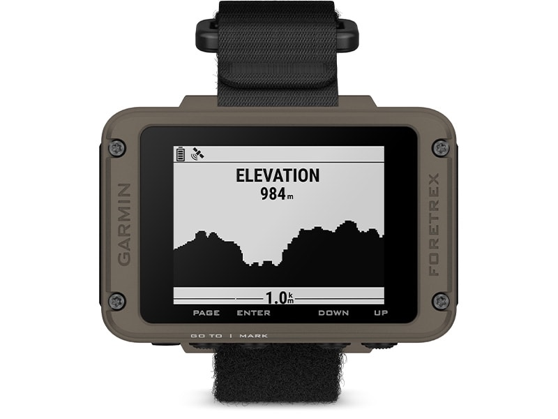 Device GARMIN Foretrex 901 Ballistic Edition GPS navigasjonsenhet for håndleddet 0100276000