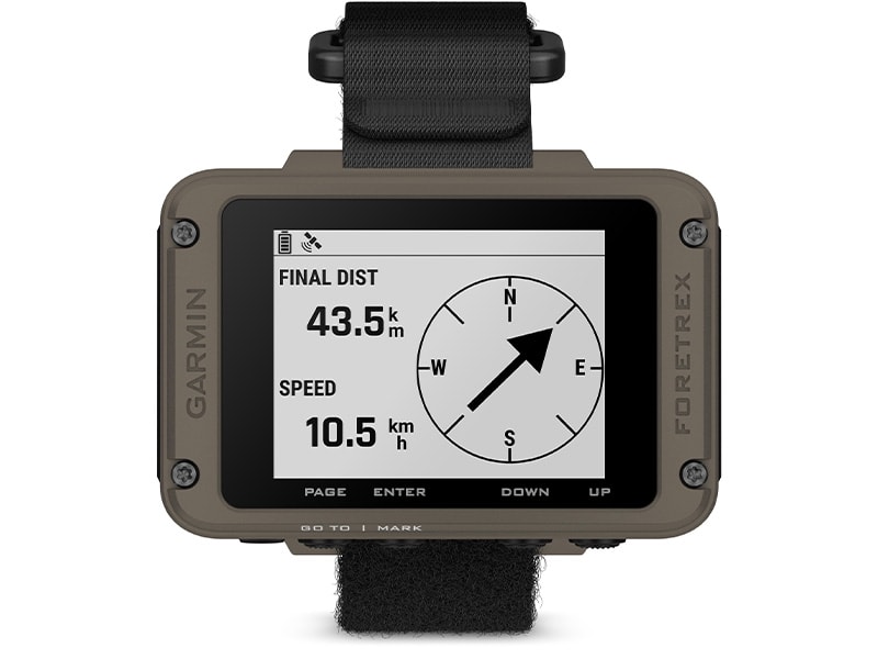 Device GARMIN Foretrex 901 Ballistic Edition GPS navigasjonsenhet for håndleddet 0100276000