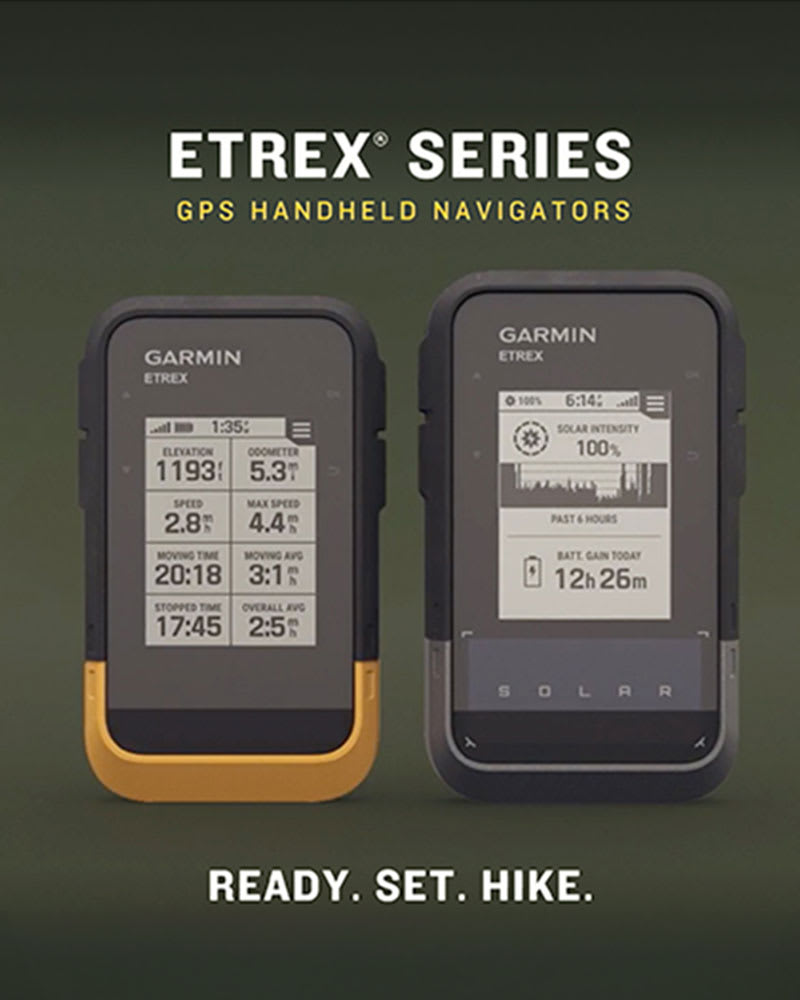 Device GARMIN eTrex Solar Håndholdt GPS 0100278200