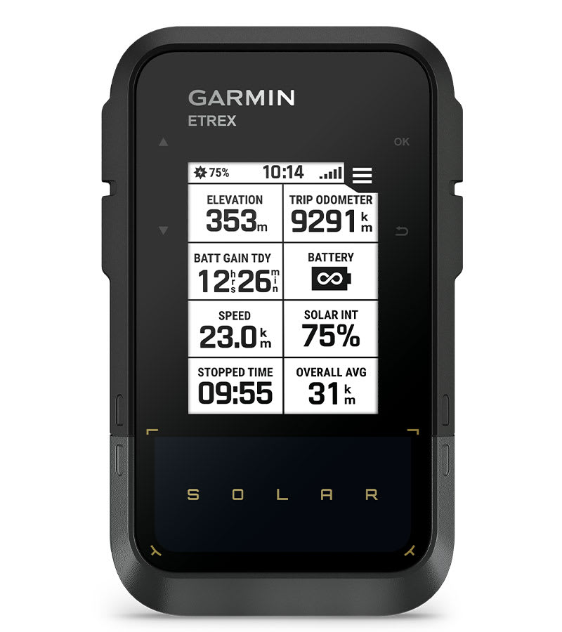 Device GARMIN eTrex Solar Håndholdt GPS 0100278200