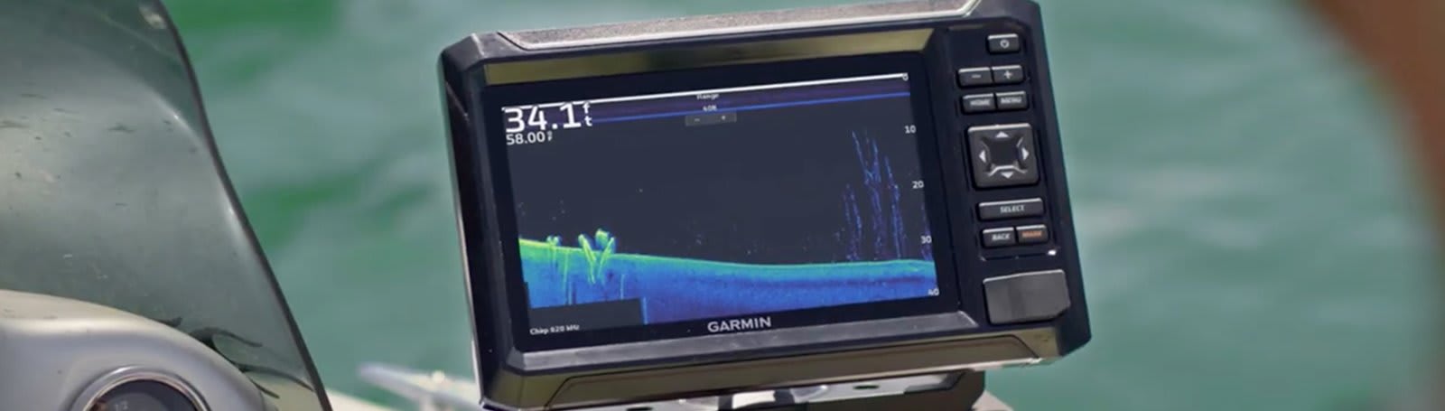 Kartplotter GARMIN ECHOMAP UHD2 72cv uten svinger 7 med ekkolodd 0100259300