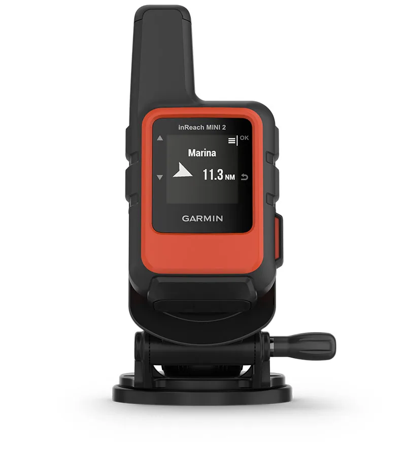 Satelittkommunikasjon GARMIN inReach Mini 2 Marine Bundle m marinebrakett 0100260230