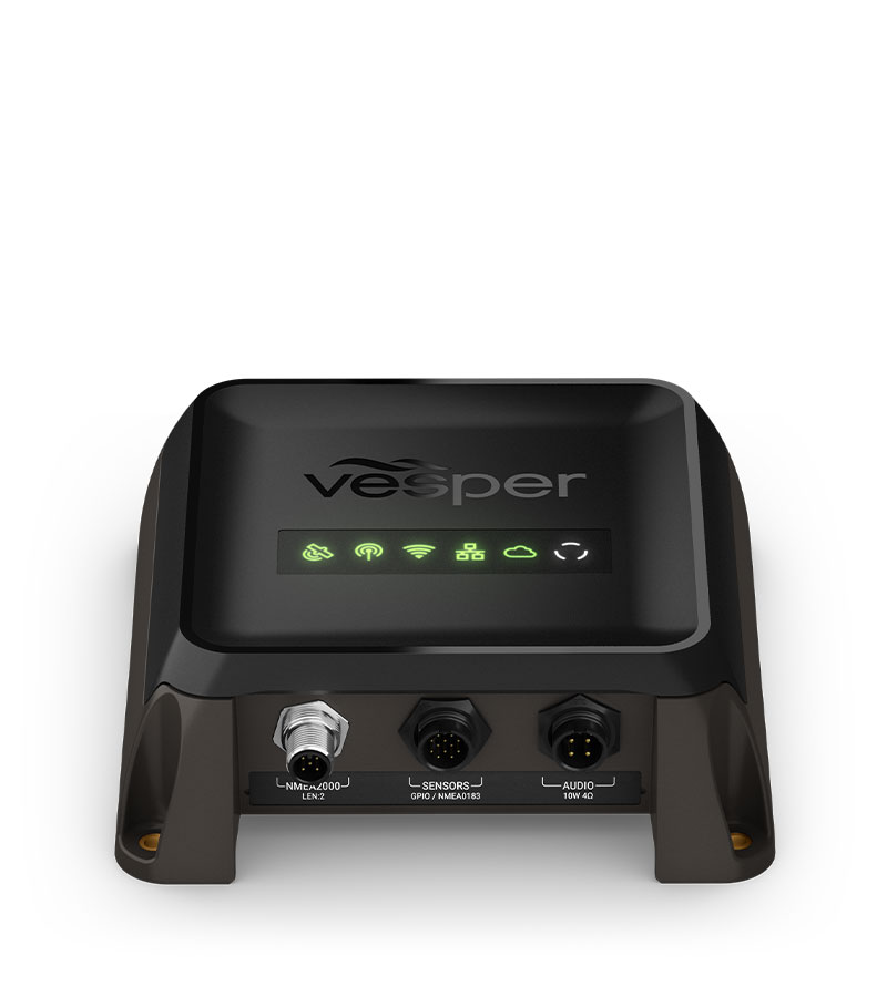 VHF og AIS CORTEX V1 VHFradio med SmartAIS SOTDMA m ekstern fartøysovervåkning 0100281420