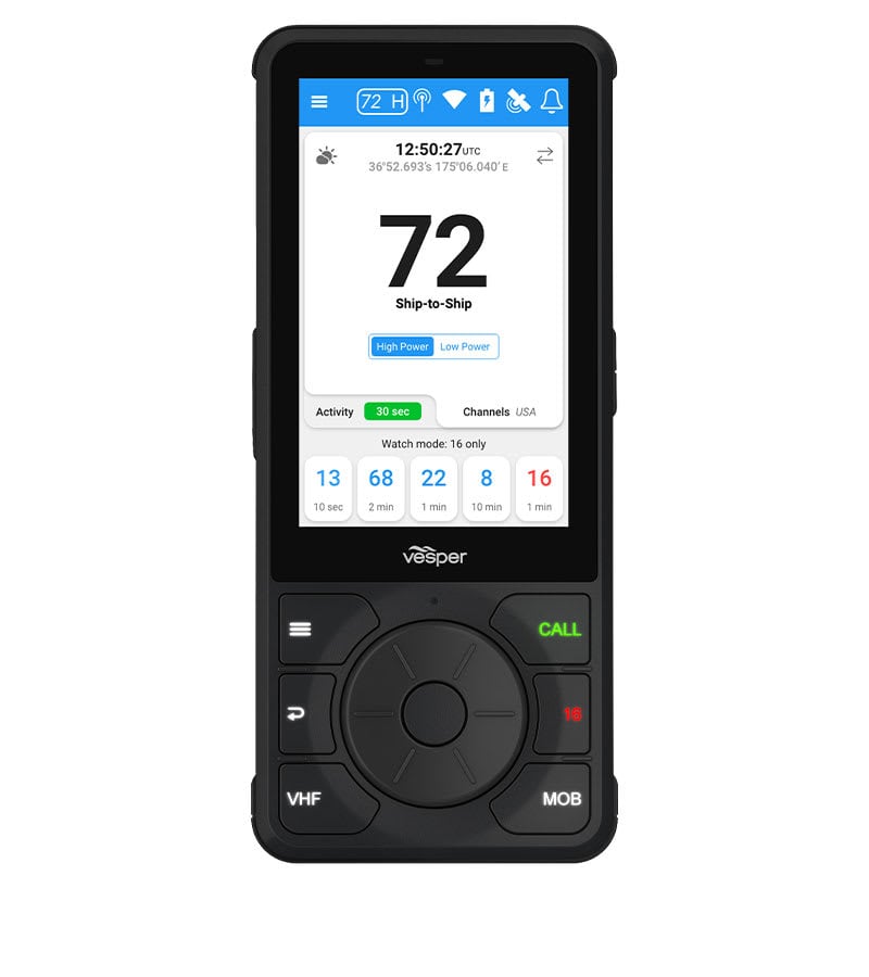 VHF og AIS CORTEX V1 VHFradio med SmartAIS SOTDMA m ekstern fartøysovervåkning 0100281420