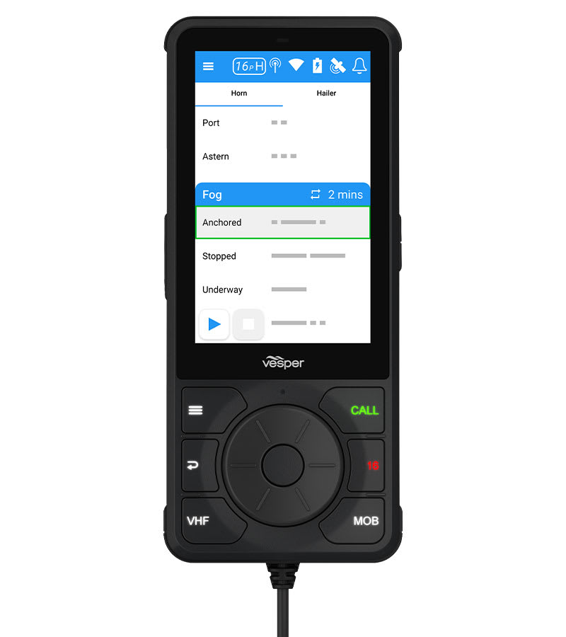 VHF og AIS CORTEX V1 VHFradio med SmartAIS SOTDMA m ekstern fartøysovervåkning 0100281420