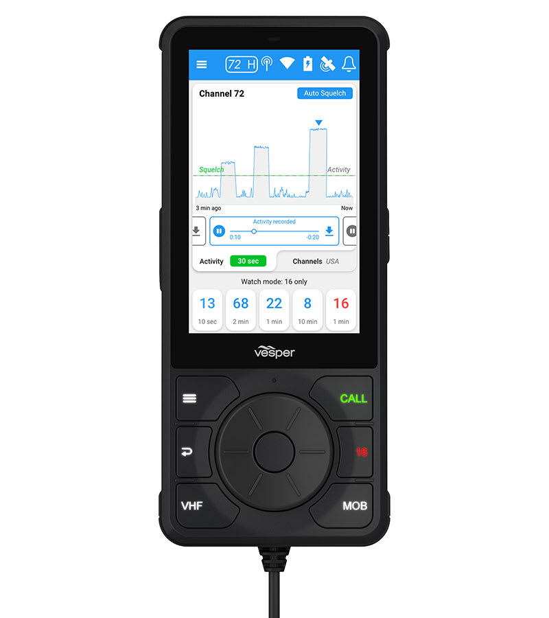 VHF og AIS CORTEX V1 VHFradio med SmartAIS SOTDMA m ekstern fartøysovervåkning 0100281420
