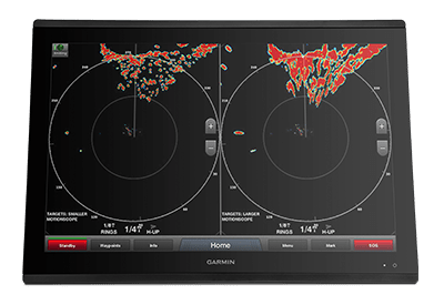 Radar GARMIN GMR Fantom 54 åpen 72NM  18° Strålebredde 50W Bredbånd K100001217