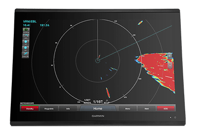 Radar GARMIN GMR Fantom 54 åpen 72NM  18° Strålebredde 50W Bredbånd K100001217