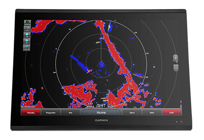 Radar GARMIN GMR Fantom 54 åpen 72NM  18° Strålebredde 50W Bredbånd K100001217