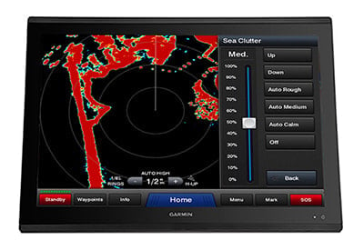 Radar GARMIN GMR Fantom 54 åpen 72NM  18° Strålebredde 50W Bredbånd K100001217