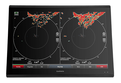 Radar GARMIN GMR Fantom 56 Åpen hvit 72nm 125° Stråle 50W Bredbånd K100001218