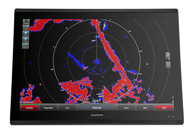 Radar GARMIN GMR Fantom 56 Åpen hvit 72nm 125° Stråle 50W Bredbånd K100001218