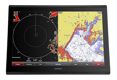 Radar GARMIN GMR Fantom 56 Åpen hvit 72nm 125° Stråle 50W Bredbånd K100001218