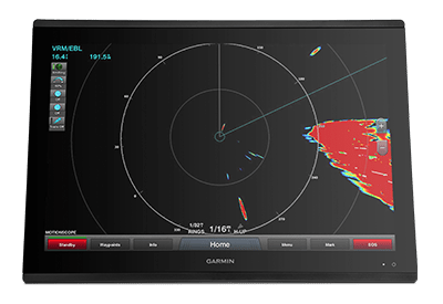 Radar GARMIN GMR Fantom 126 åpen hvit 96nm 125° Stråle 120W Bredbånd K100001220