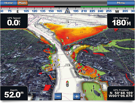 Garmin BlueChart Mariner’s Eye 3D