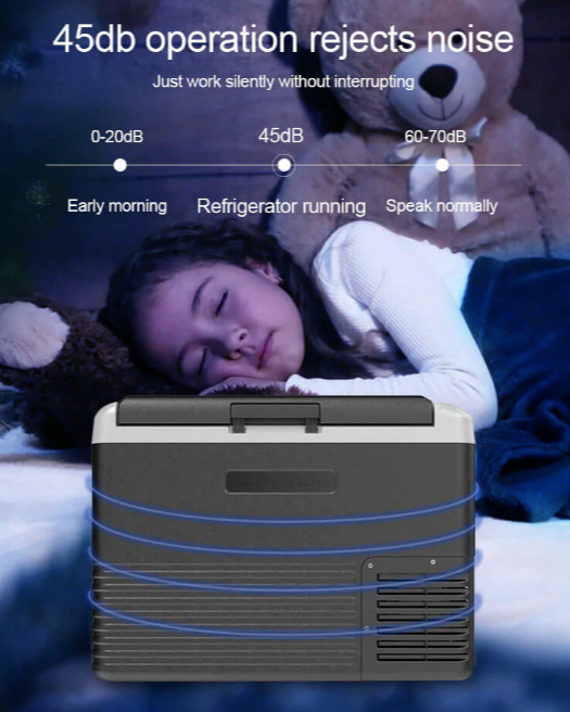Kjøleboks mkompressor SEATHON CL30 sortgrå 30L 1224220V Appstyring 20 20°C