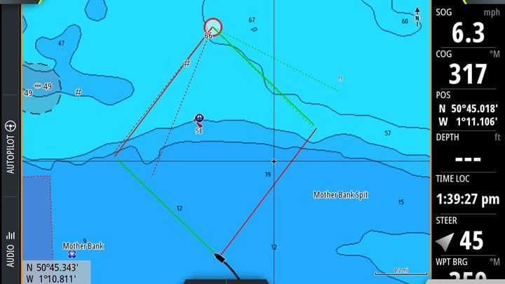Kartplotter BG Vulcan 9 mseilfunksjoner 00013214001
