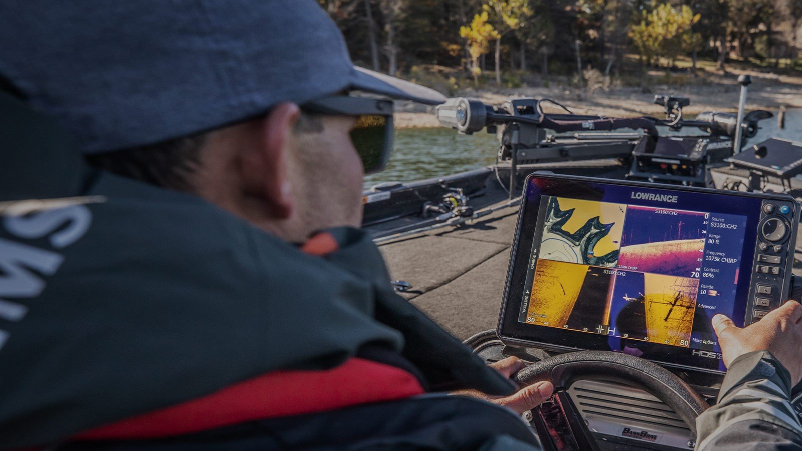 ActiveImaging HD LOWRANCE Active Imaging™ 3in1 hw SideScan Fish Reveal 425