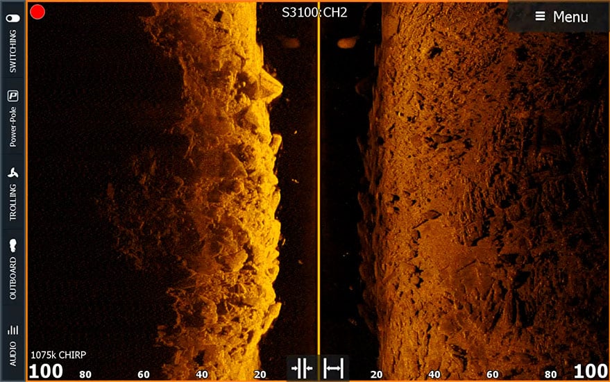 ActiveImaging HD LOWRANCE Active Imaging™ 3in1 hw SideScan Fish Reveal 425