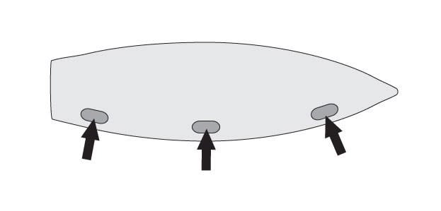 Båtstøtte Seilbåtstøtte galvanisert SBS1 163206 cm 2060741