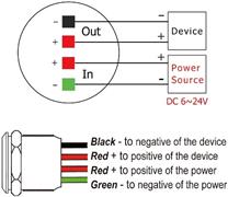 Taklys LED Nautilight Dimmer Touch vanntett undefined