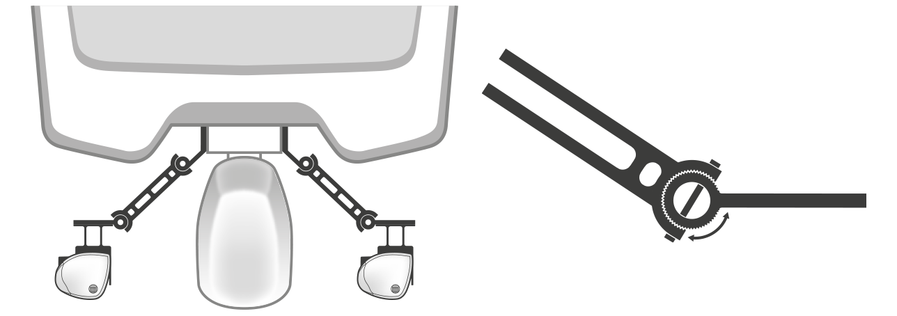 Tilbehør MINN KOTA Talon Jackplate Brakett Babord Styrbord 124330