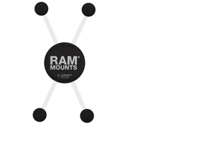 RAM brakett Brakettdel Mobilholder stor XGrip BKule RAMHOLUN10B