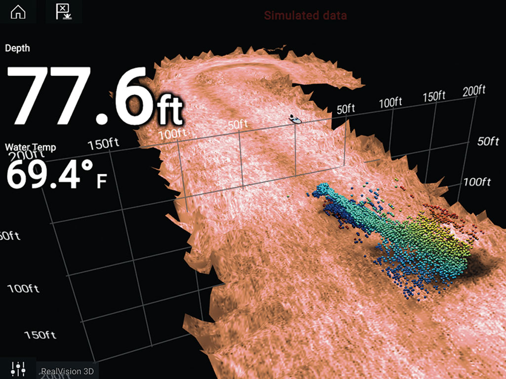 Kartplotter RAYMARINE AXIOM 16 ProRVX HybridTouch 4064mm E70373