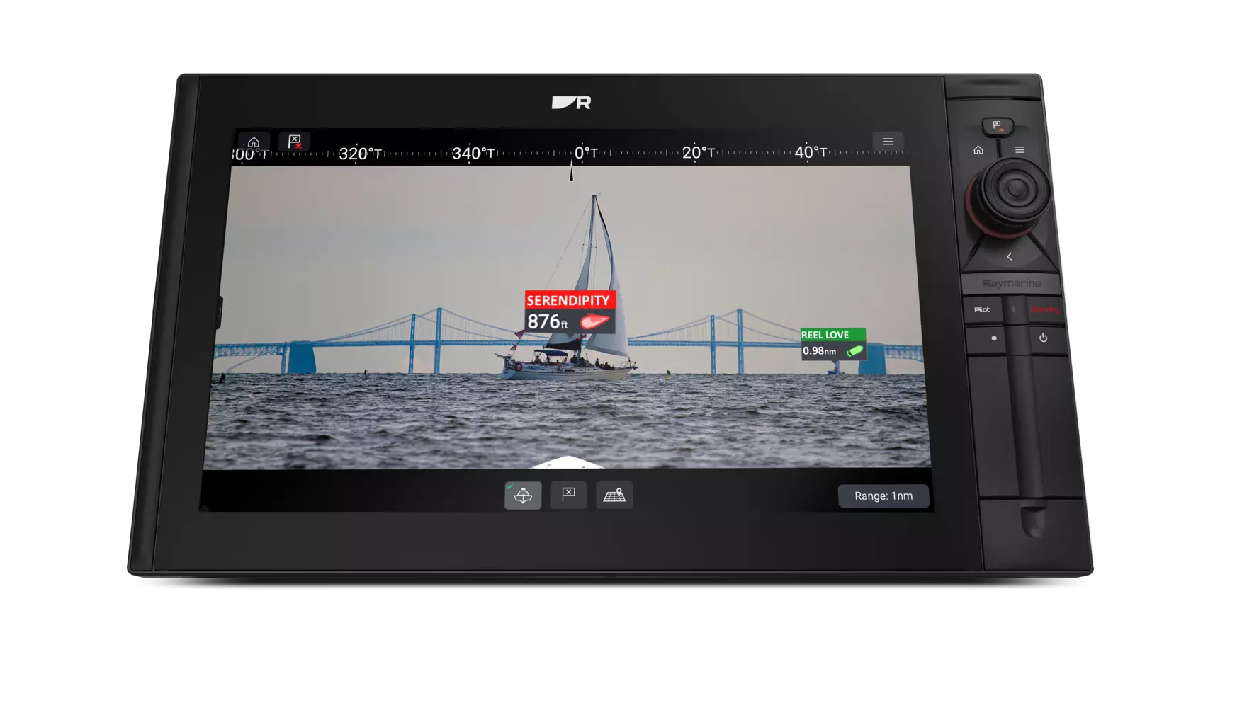 Ryggekamera RAYMARINE Kamera CAM300 IP Idielt som med god vidvinkel E70660