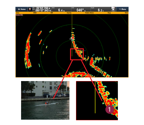 Radar RAYMARINE Q24C Quantum 18 WiFi m15m spenning datakabel T70266