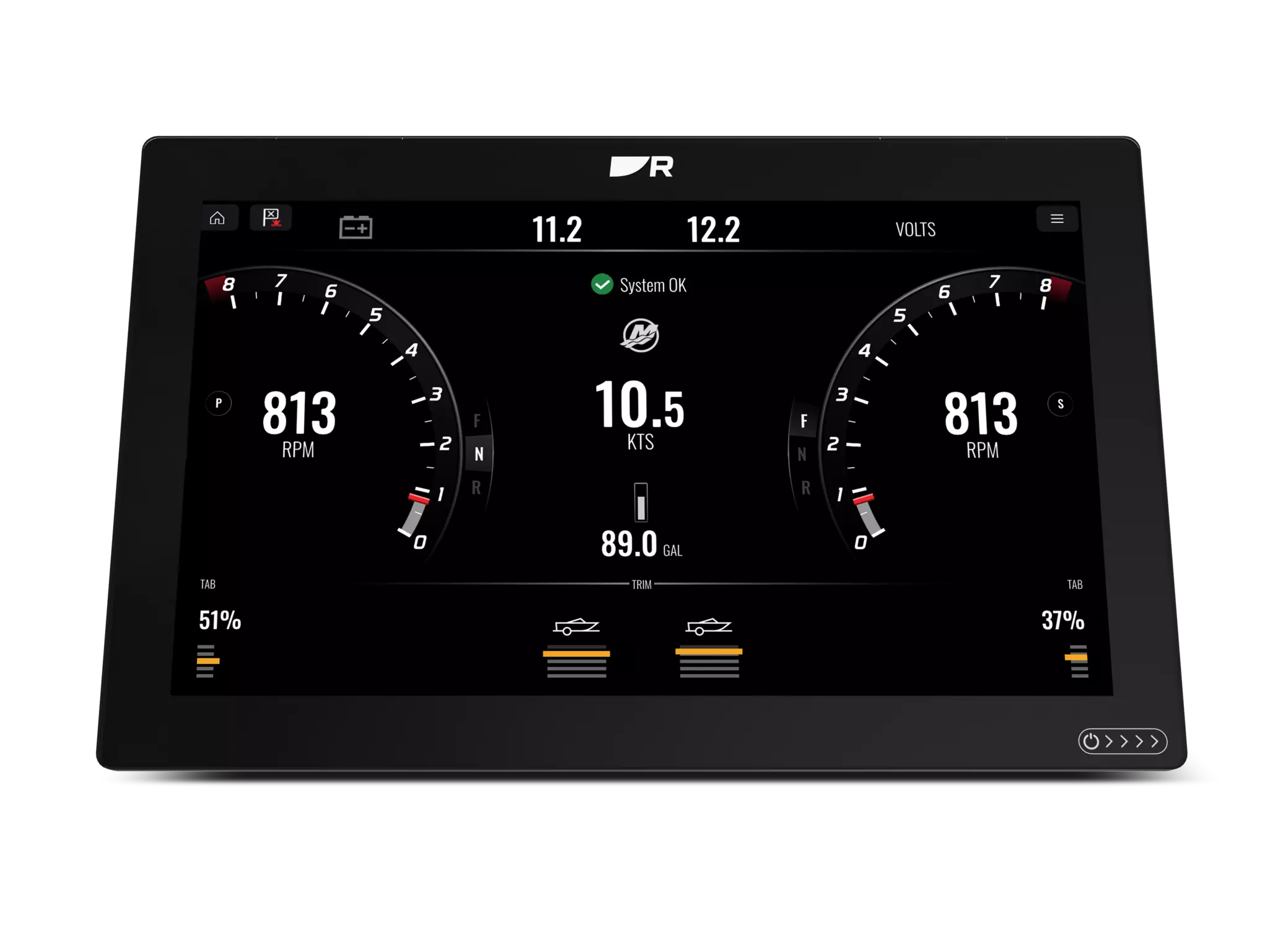 Kartplotter RAYMARINE Axiom 2 XL 24 kartplottersett T70548