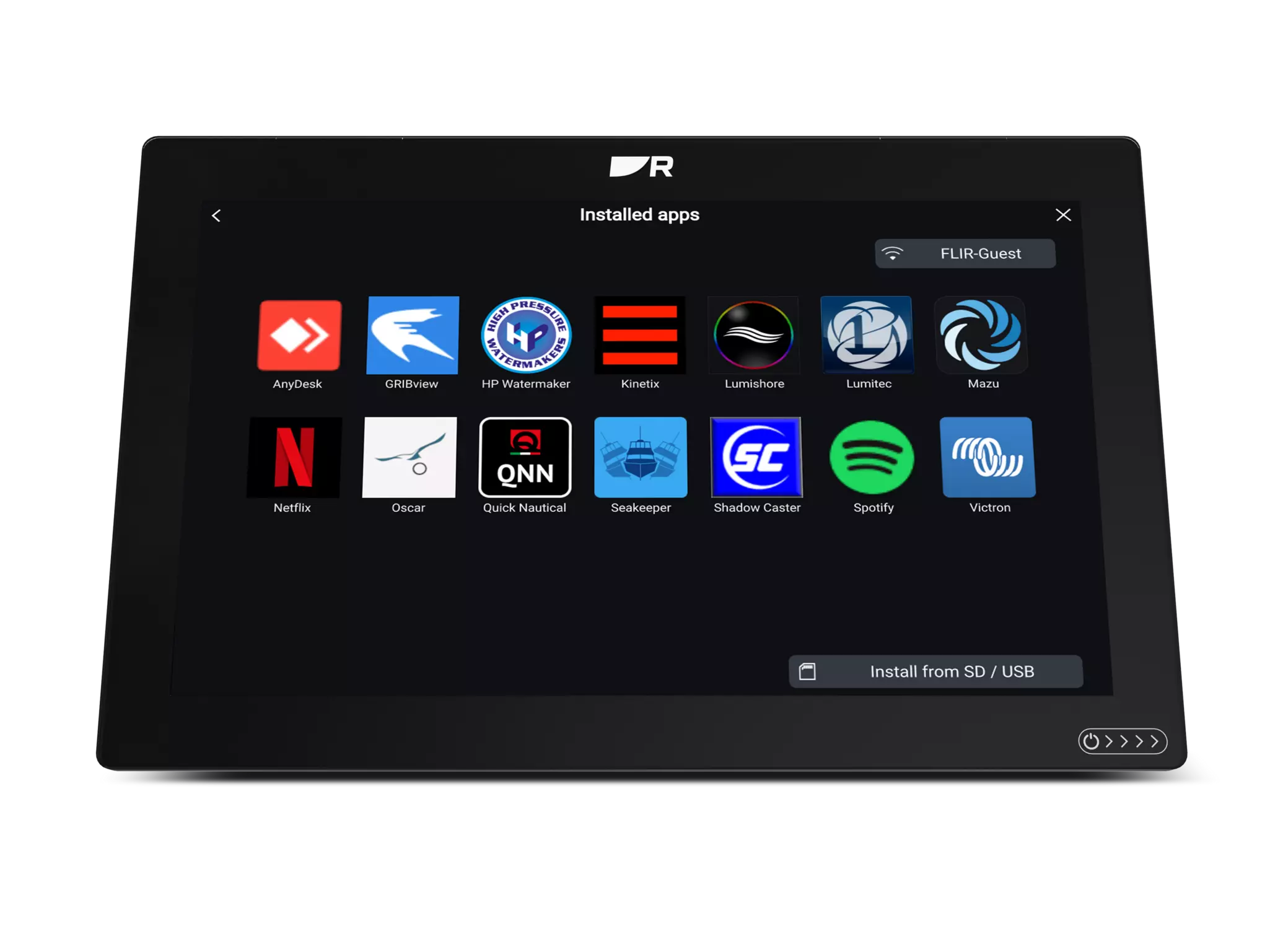 Kartplotter RAYMARINE Axiom 2 XL 24 kartplottersett T70548