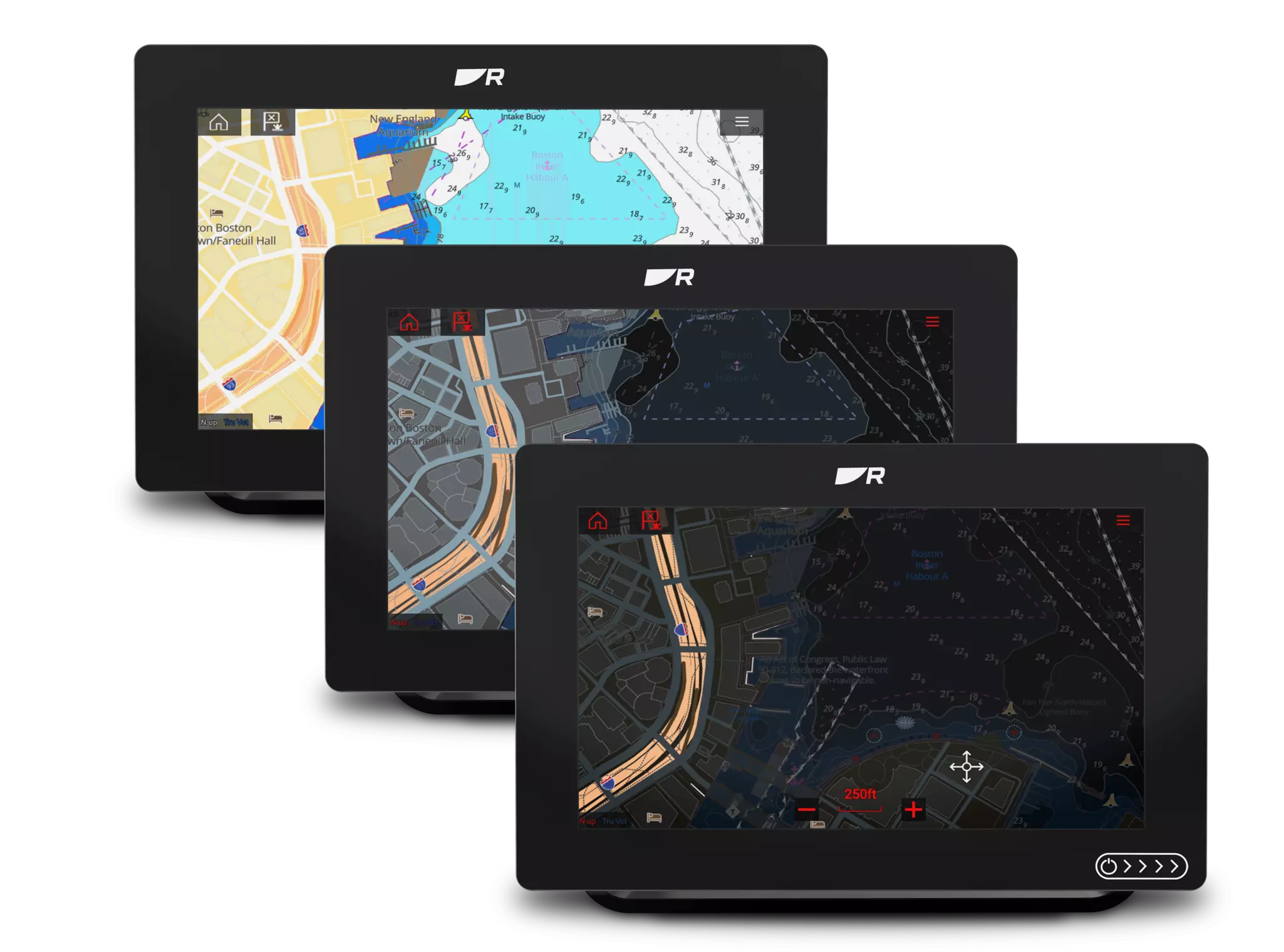 Kartplotter RAYMARINE AXIOM 9 RV u svinger m Lighthouse NE kart E7063700NEU