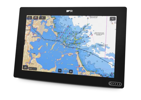 Kartplotter RAYMARINE Axiom2 9 MFD Med Lighthous kart nordeuropa 268